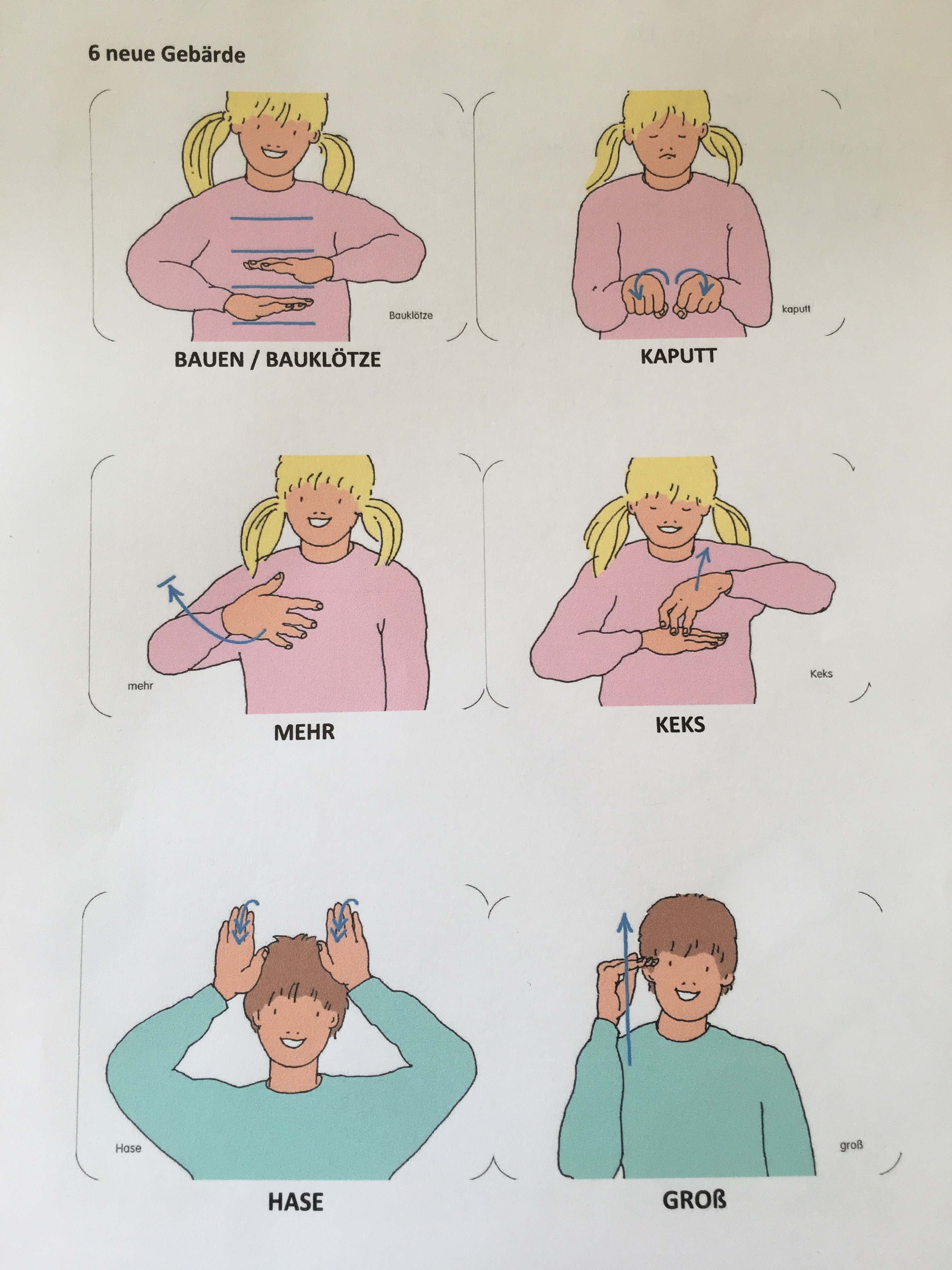 tour langue des signes