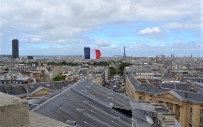 Sous la coupole du Panthéon, à 35 mètres de hauteur !
